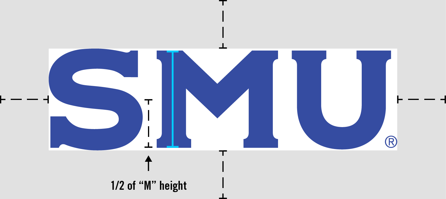 Logo spacing example